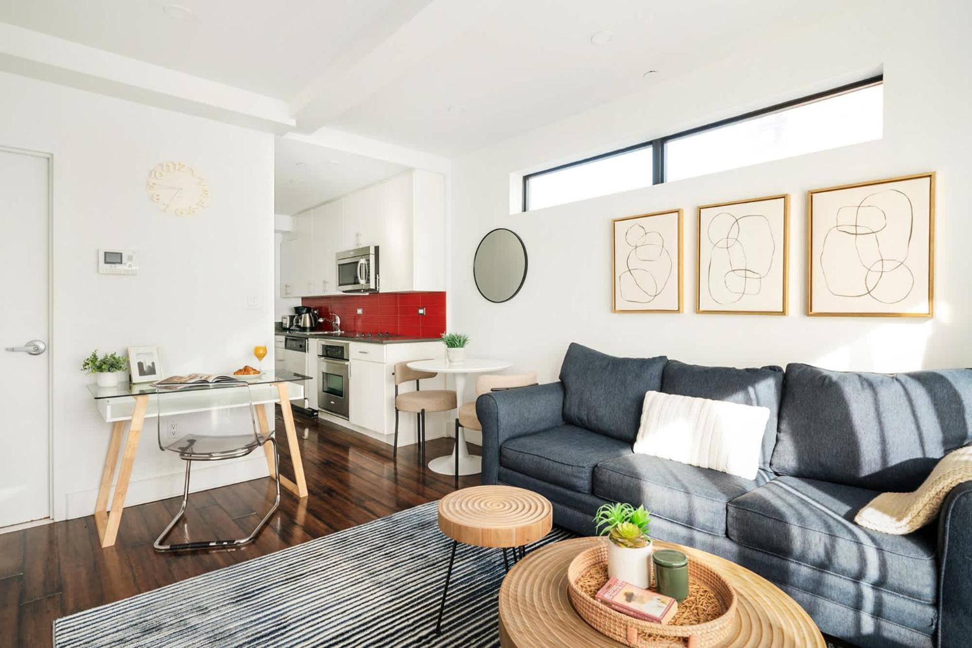 809-5a Gorgeous New 1br Heart Of Midtown Apartment *